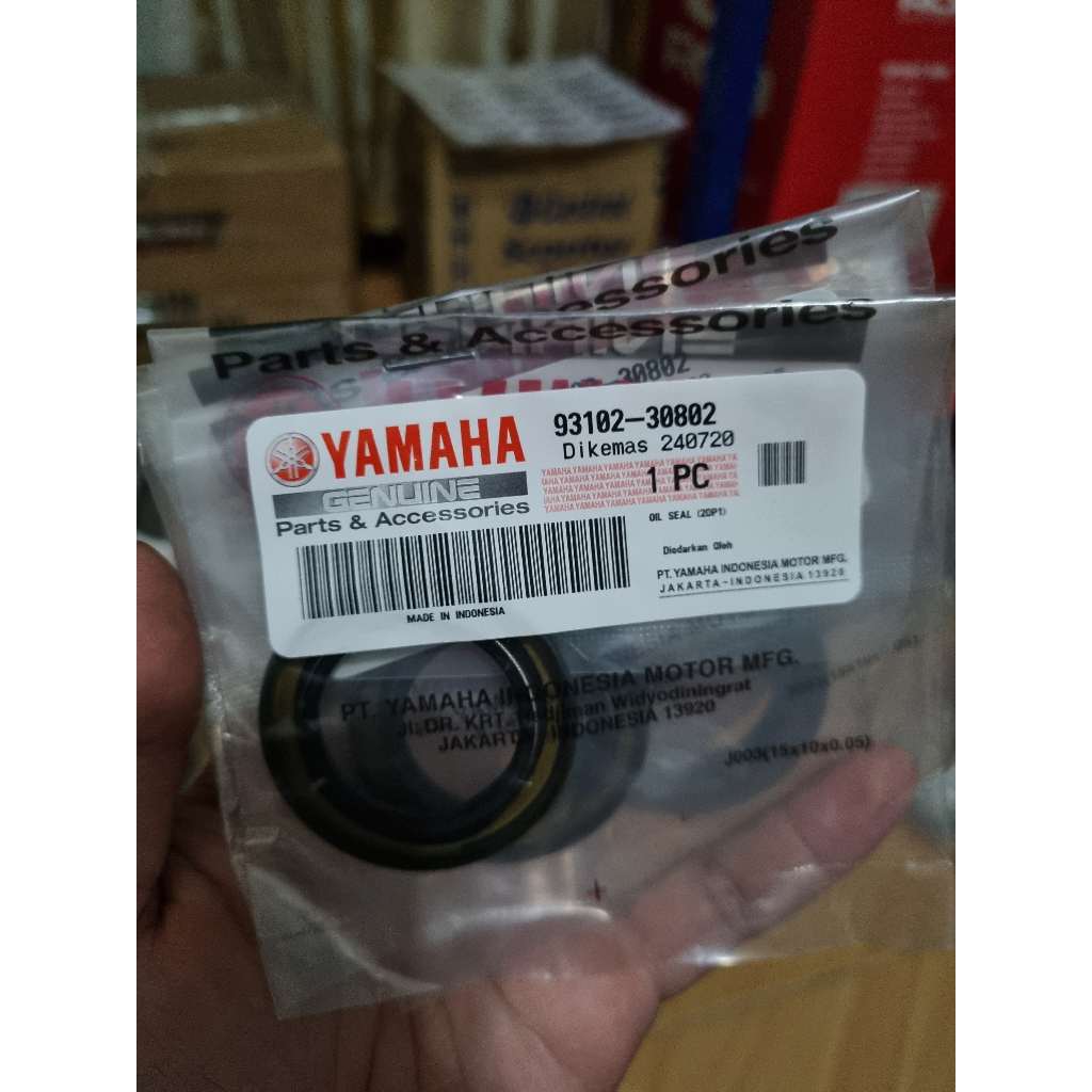 Yamaha Genuine Oil Seal Pulley Side Nmax Aerox Mio Shopee Philippines