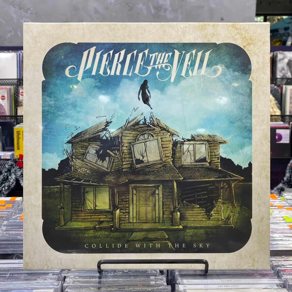 PIERCE THE VEIL Collide With The Sky Aqua Vinyl Shopee