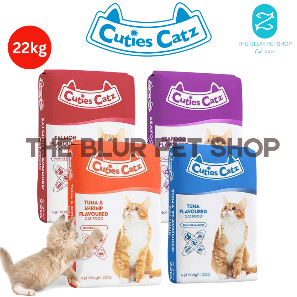 All Stages Adult Kitten 22kg CUTIES CATZ CAT FOOD Dry Food Cat