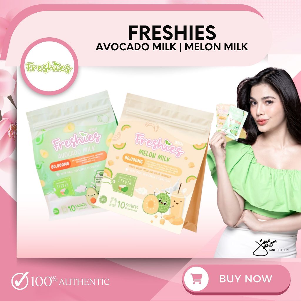 Juju Glow Freshies Collagen Drink Avocado Milk & Melon Milk | Shopee ...