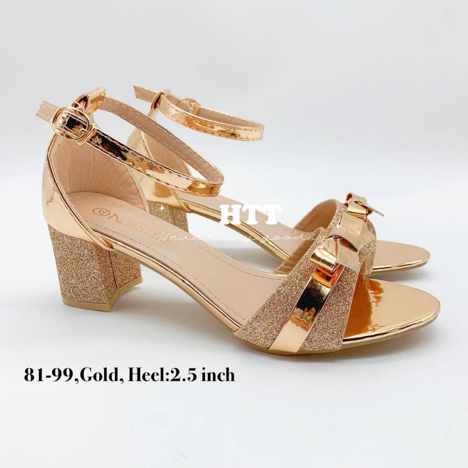 Women Ankle Strap Open Toe Block Heel Sandals Korean Style High Heels Shopee Philippines