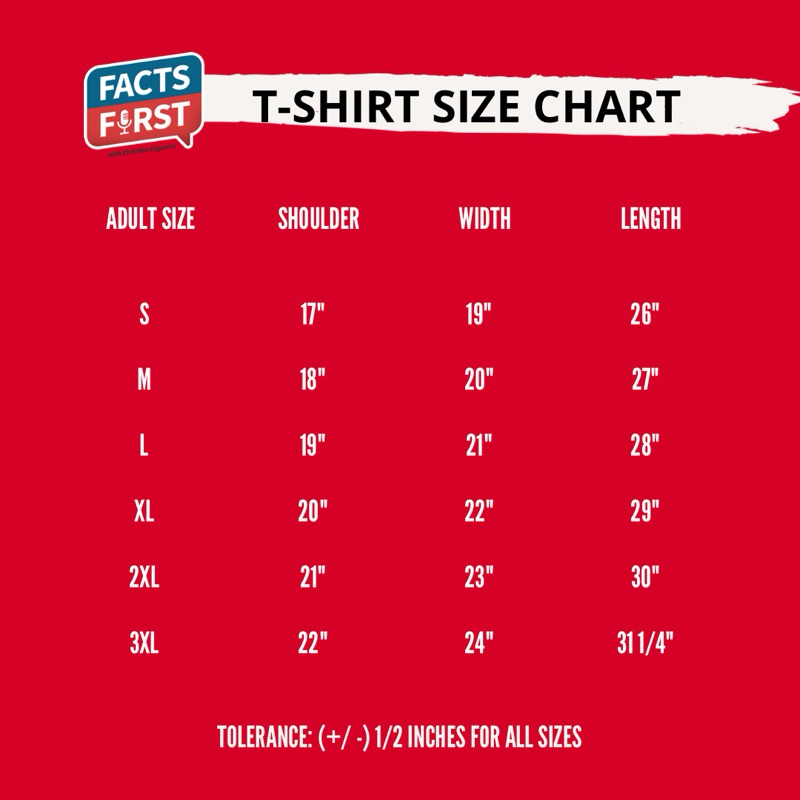 Facts First Shirt [Charcoal Black] | Shopee Philippines