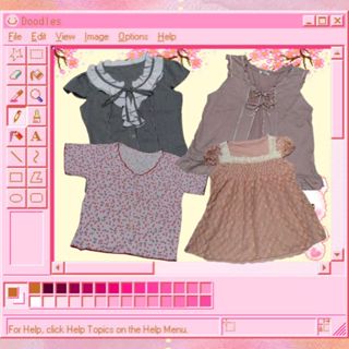 Long Sleeve Babydoll Top y2k  Babydoll top, Clothes design, Outfits