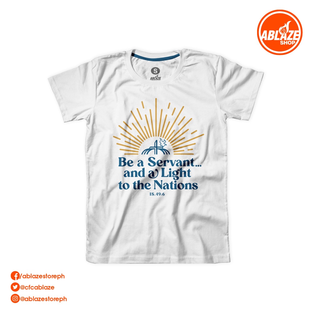 CFC Theme 2024 Servant and Light Shirt Shopee Philippines