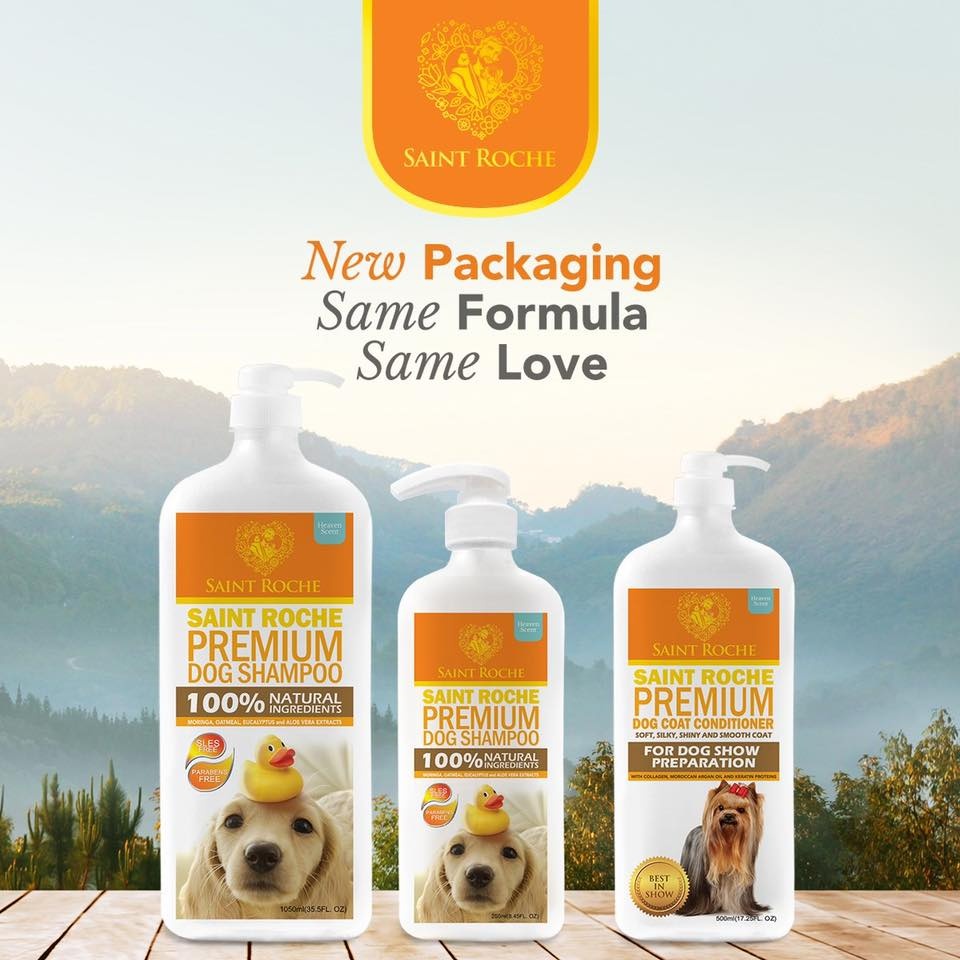 SAINT ROCHE PREMIUM DOG SHAMPOO 1050ML (St Roche) | Shopee Philippines