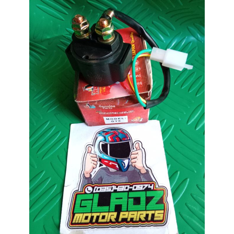 MOTORCYCLE STARTER RELAY GY6 Shopee Philippines