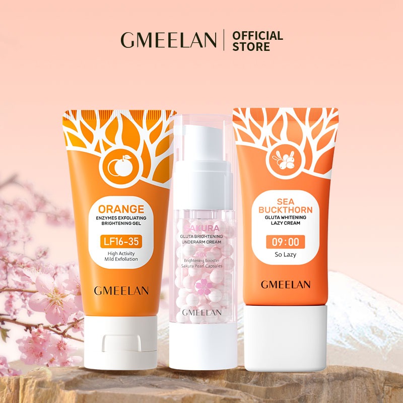 GMEELAN Underarm Whitening Skin Care Set 50g+30g+30g Shopee Philippines