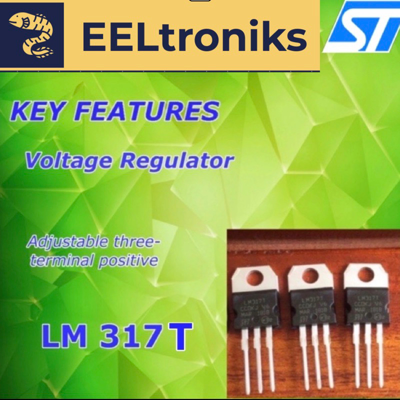 Bridgold 20pcs LM317T LM317 Adjustable Positive Voltage Regulator In TO - Foto 9