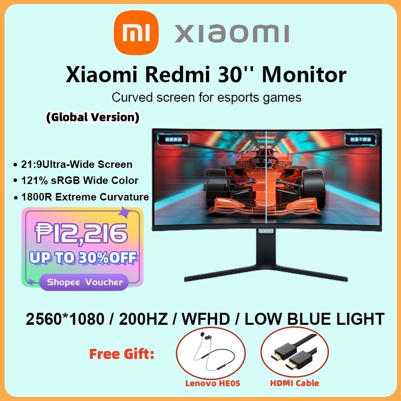 Xiaomi Redmi Inch Curved Gaming International Monitor Mi Ultrawide Va Display Monitor Hz