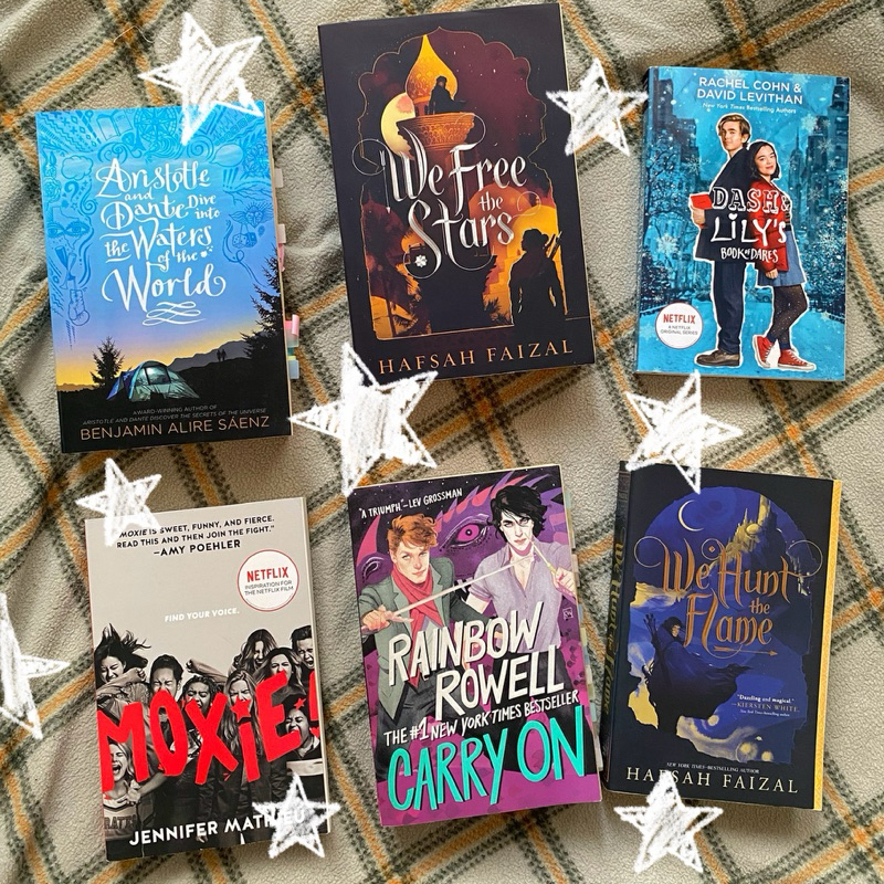 Book Lovers, Iris Kelly Doesn’t Date, Red, We Free The Stars, Moxie (Preloved Books)l Shopee