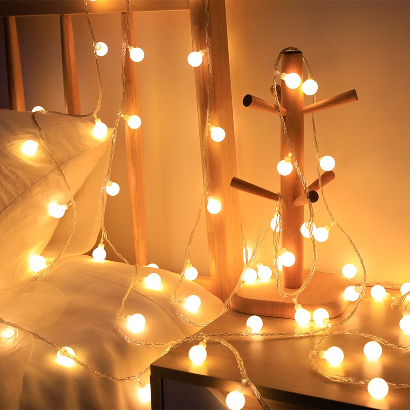 LED Battery Star Light String Small Round Ball Light String Romantic ...