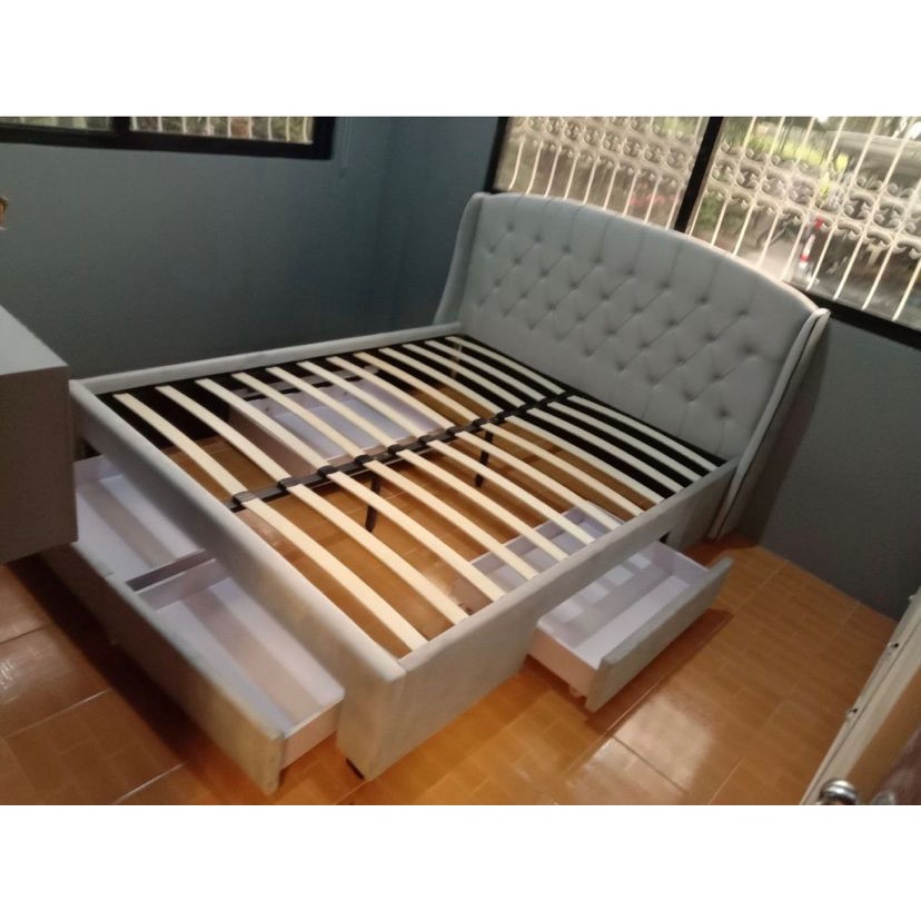 QUEENSIZE BEDFRAME 60X80 (FREE ASSEMBLE) Shopee Philippines