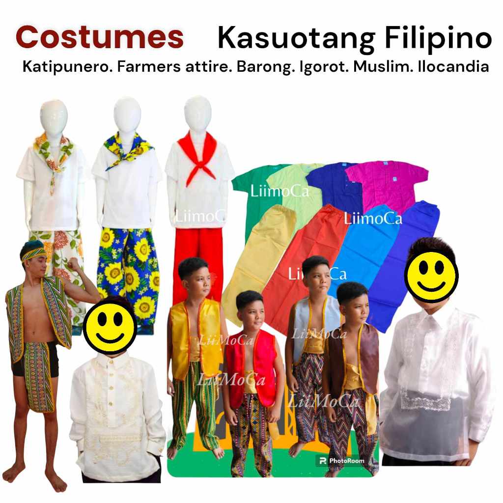 Aas 1QF' Farmers Costume/ Katipunero Costume/ Filipino Attire ...