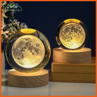 Plug in 3D Crystal Ball Crystal Ball Night Light Galaxy Projector