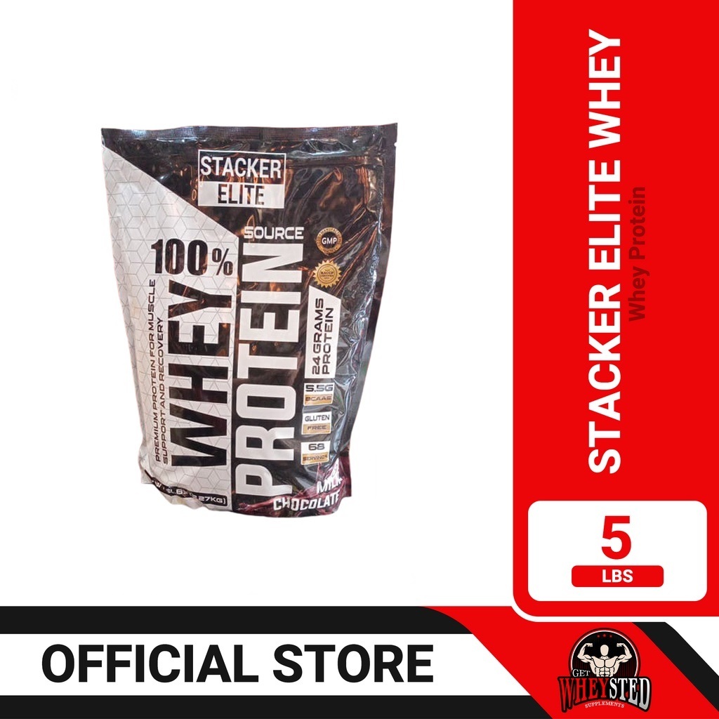 STACKER WHEY ELITE 5LBS CHOCOLATE | Shopee Philippines