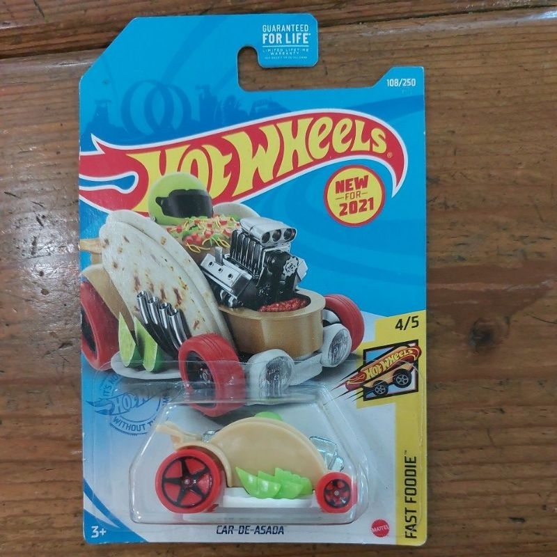 Hot Wheels Car De Asada Fast Foodie Taco on Wheels Nacho | Shopee ...