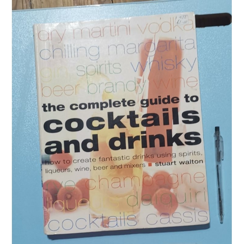 THE COMPLETE GUIDE TO COCKTAILS and DRINKS (Preloved from UK) | Shopee ...