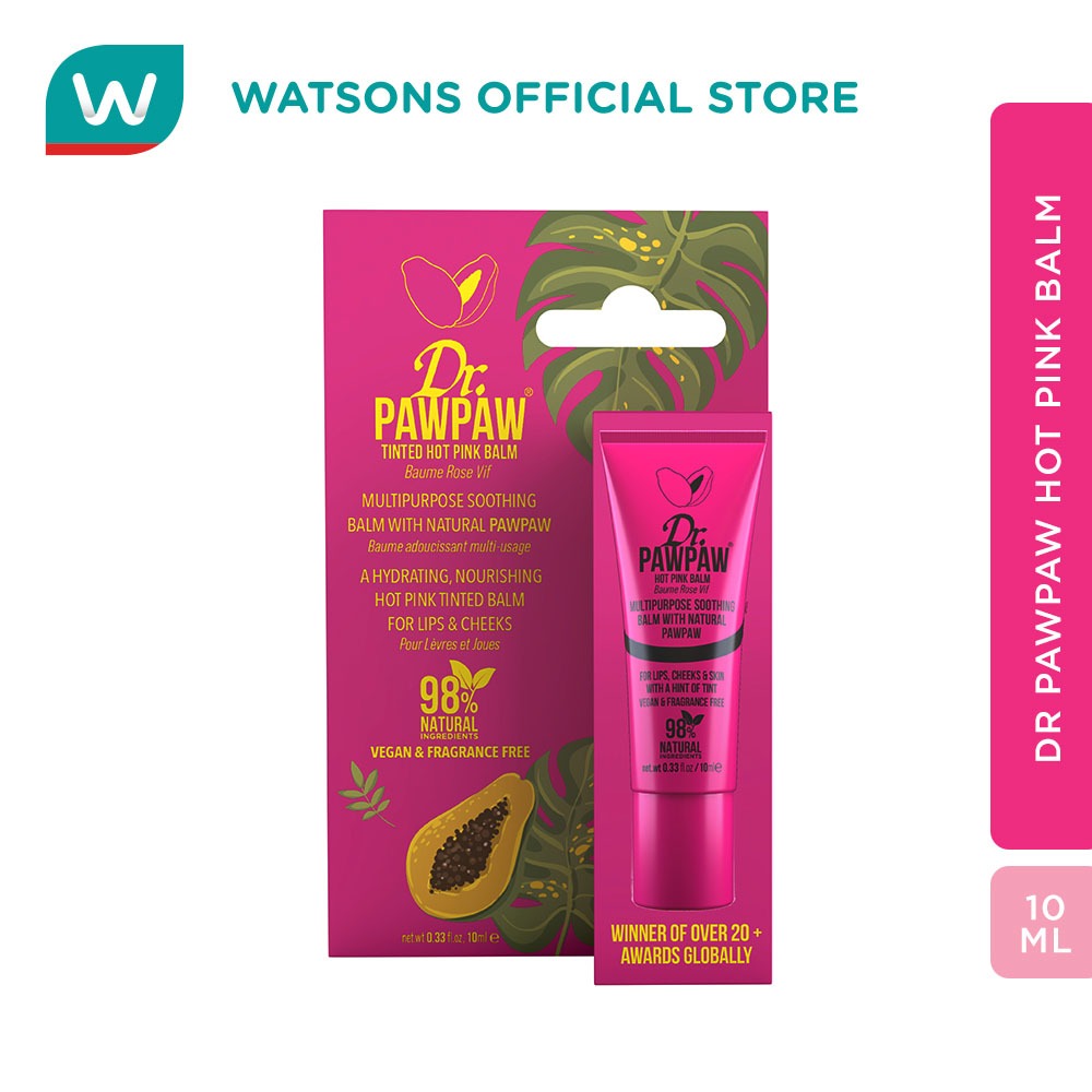 DR PAWPAW Hot Pink Balm 10ml | Shopee Philippines