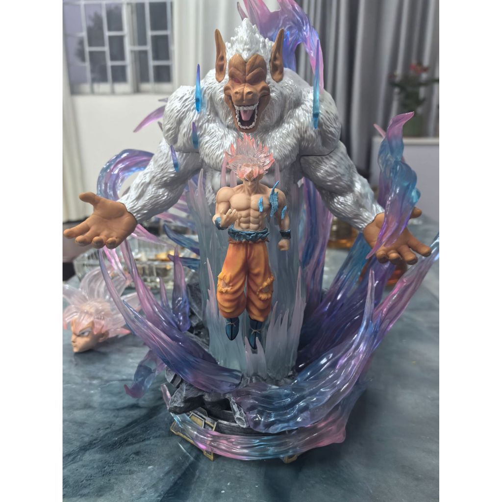 Little akiba anime Dragon ball z goku UI figure model toy with box and ...