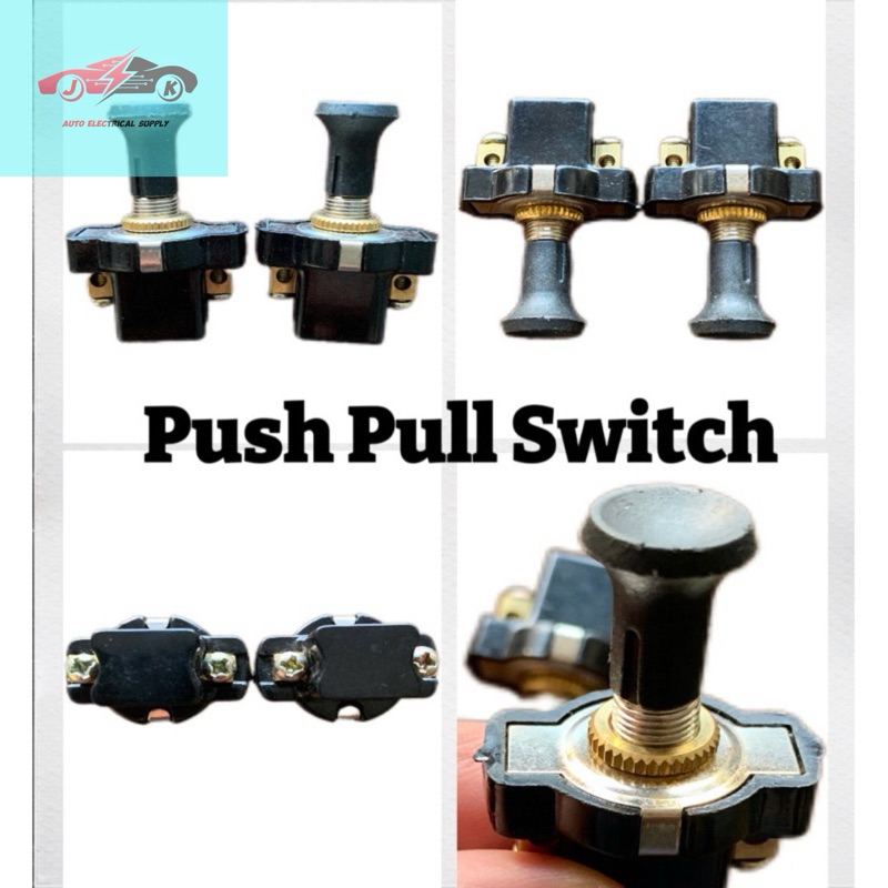 PUSH PULL SWITCH ON/OFF Park light Head light Switch Accessories Light ...