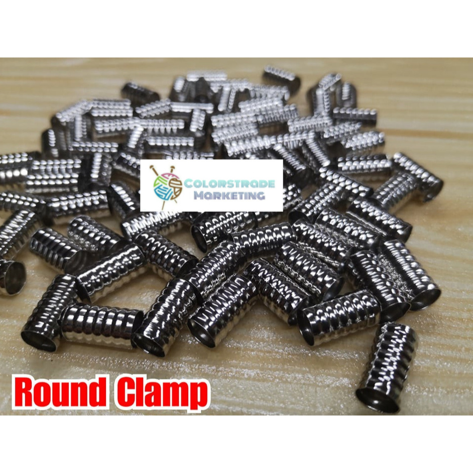 Round Clamp For Lanyard Id Clamp 100pieces Per Pack 