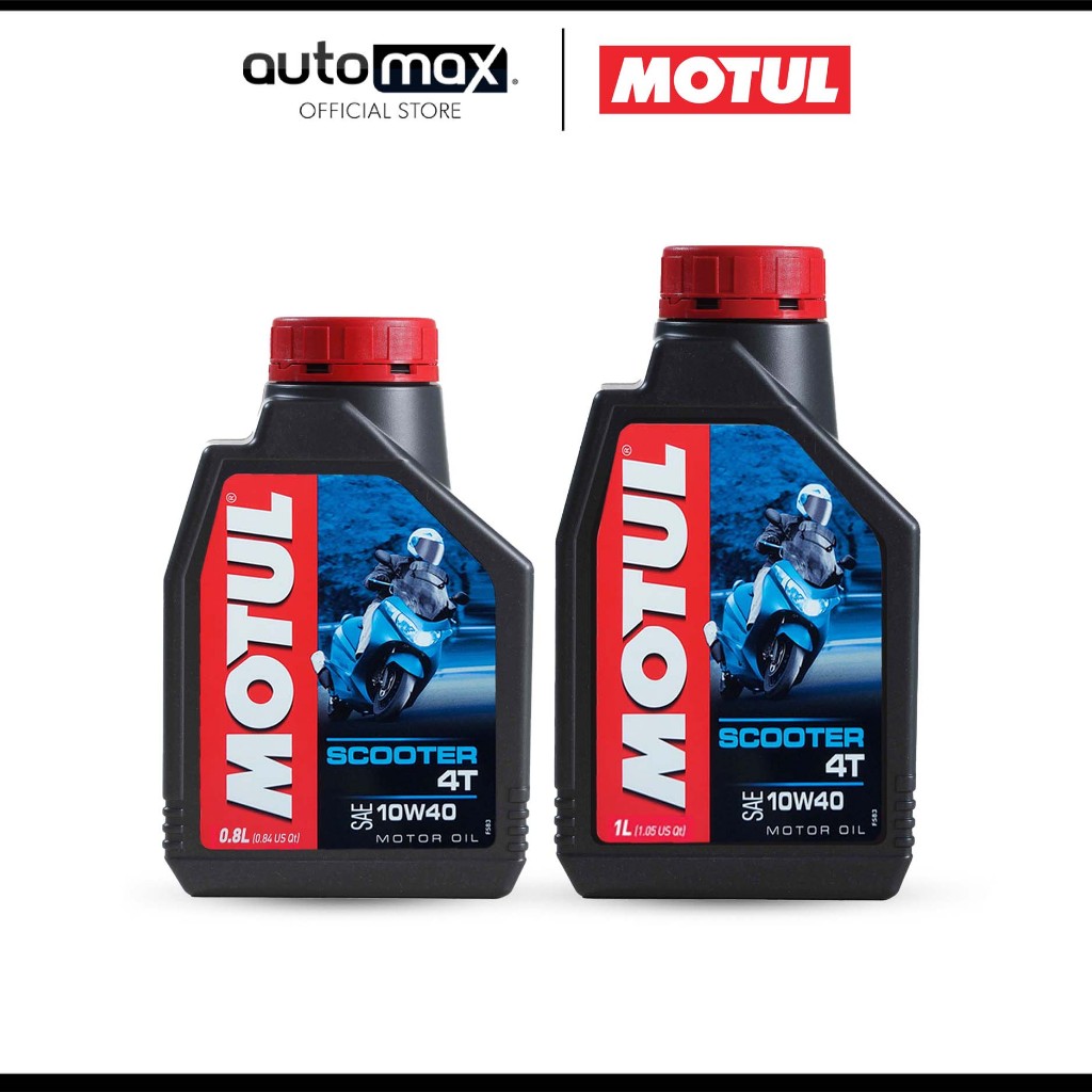 MOTUL Scooter 4T 10W40 Engine Oil - Available in 800ml and 1 Liter ...