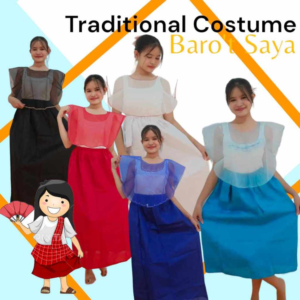 As [SHININGSTAR] TERNO BARO'T SAYA FILIPINIANA ATTIRE | Shopee Philippines