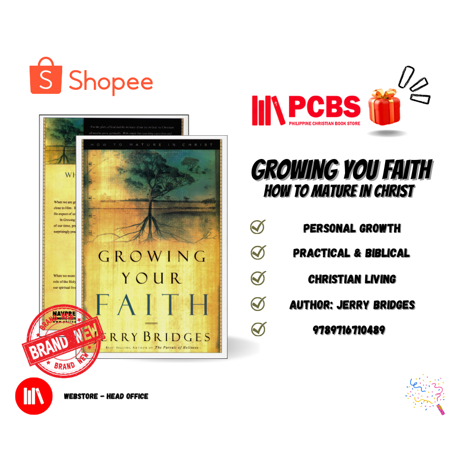 PCBS Growing Your Faith (HOW TO MATURE IN CHRIST/SPIRITUAL GROWTH) by ...