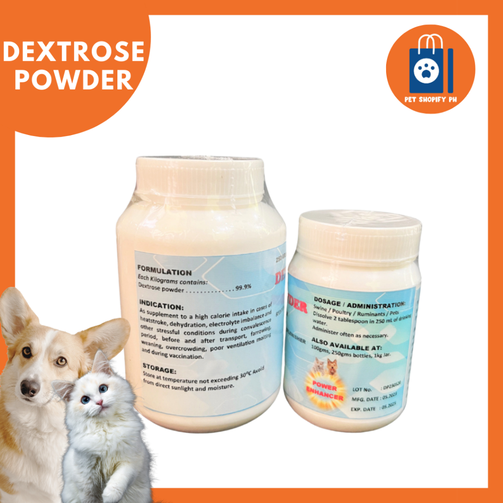 Dextrose powder for dogs best sale