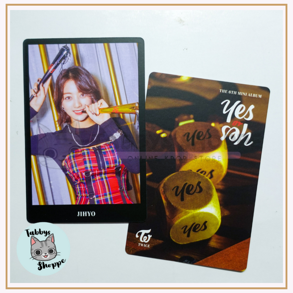 TWICE Yes or Yes Official Photocards | Shopee Philippines
