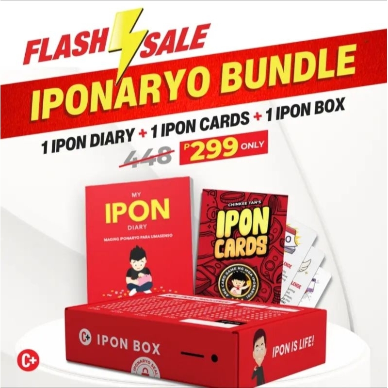 IPONARYO BUNDLE IPONBOX+IPON DIARY+IPON CARDS BY CHINKEE TAN | Shopee ...