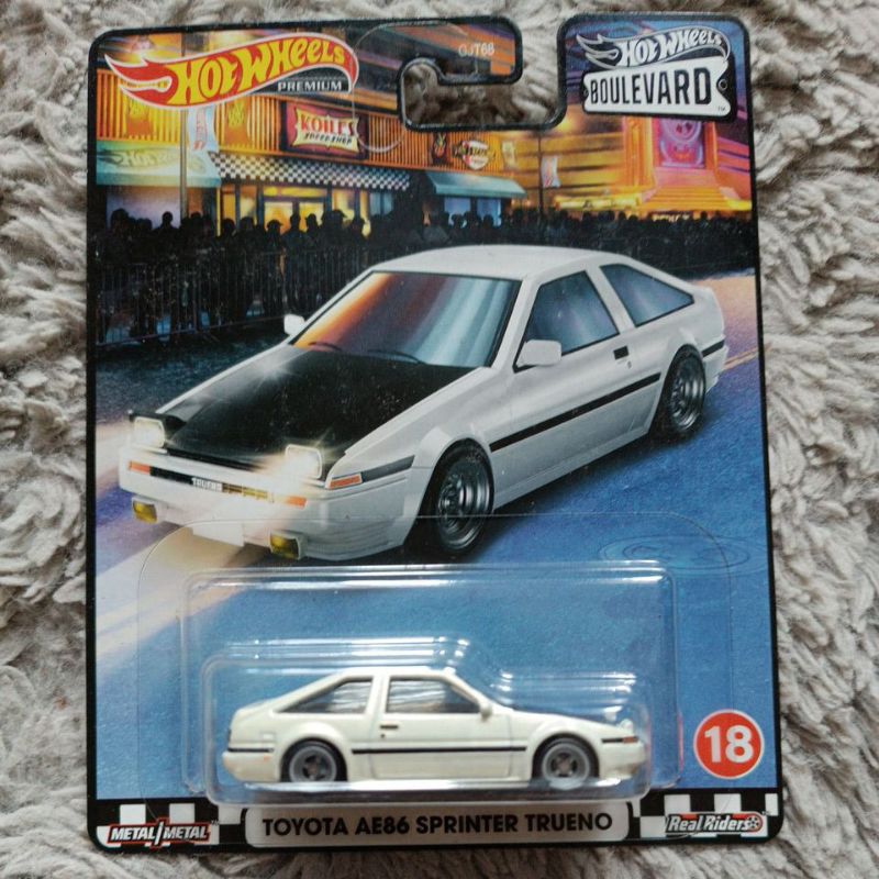 HOT WHEELS BOULEVARD Toyota AE86 Sprinter Trueno EUR 19,91 - DE