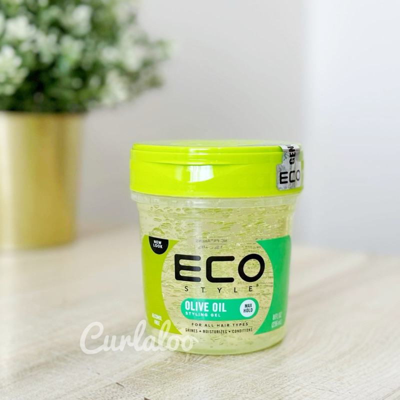 Curlaloo CGM Shop ECO Style Professional Styling Hair Gel Olive Oil