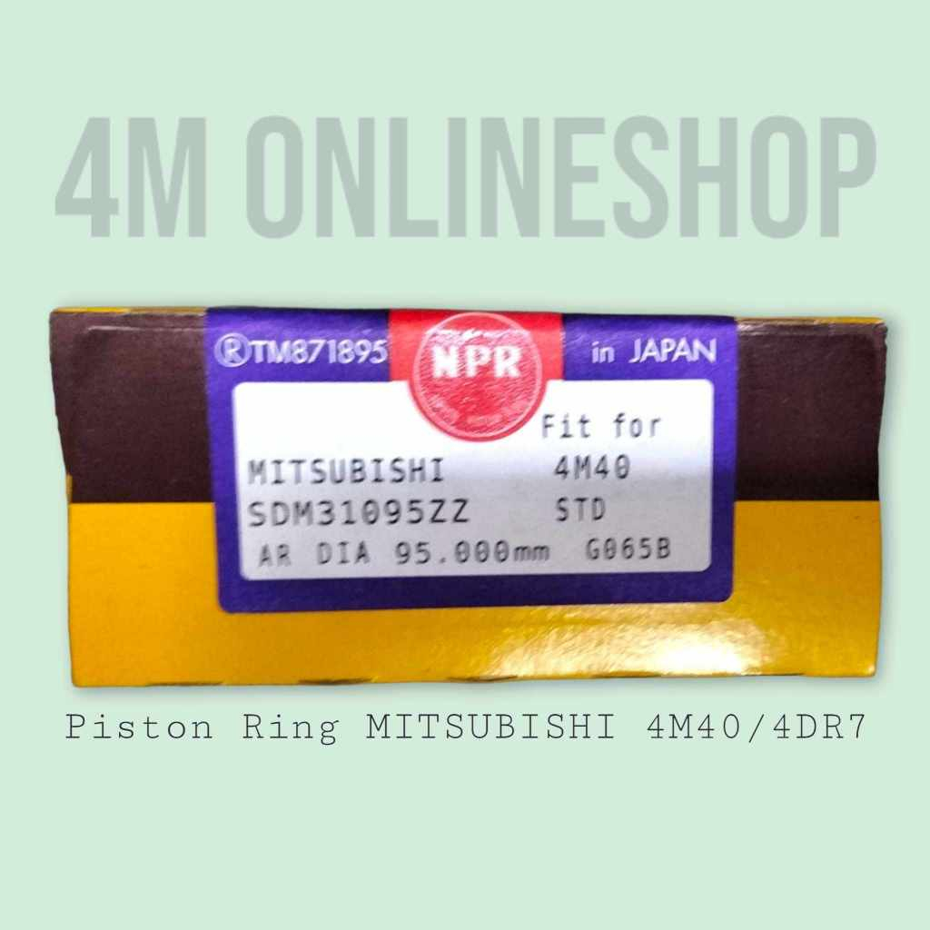 4M MITSUBISHI 4M40/4DR7 ( 1st , 2nd ring and oil ring 95mm bore ...