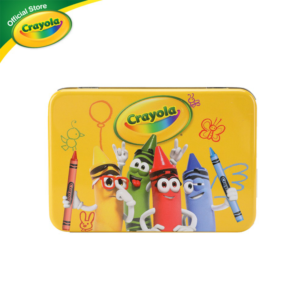 Crayola Limited Edition Big Tin Box | Shopee Philippines