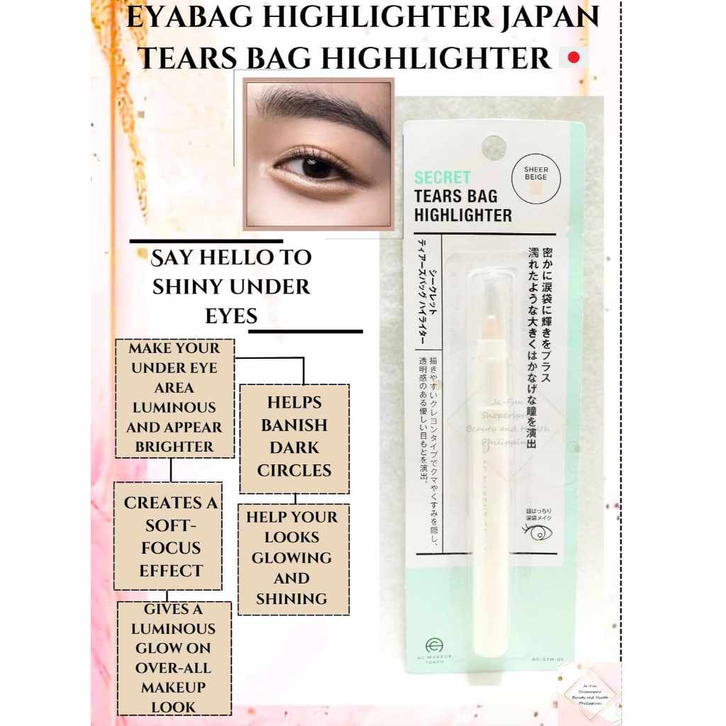 EYEBAG HIGHLIGHTER JAPAN TEARS BAG HIGHLIGHTER Shopee Philippines