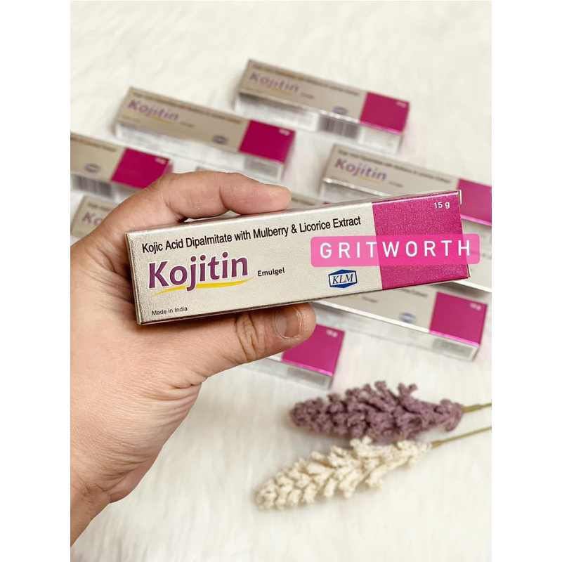 Kojitin Emulgel Whitening Gel for Dark Spots Acne Marks Melasma Pekas