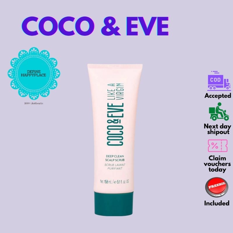 COCO & EVE DEEP CLEAN SCALP SCRUB 150ML Shopee Philippines