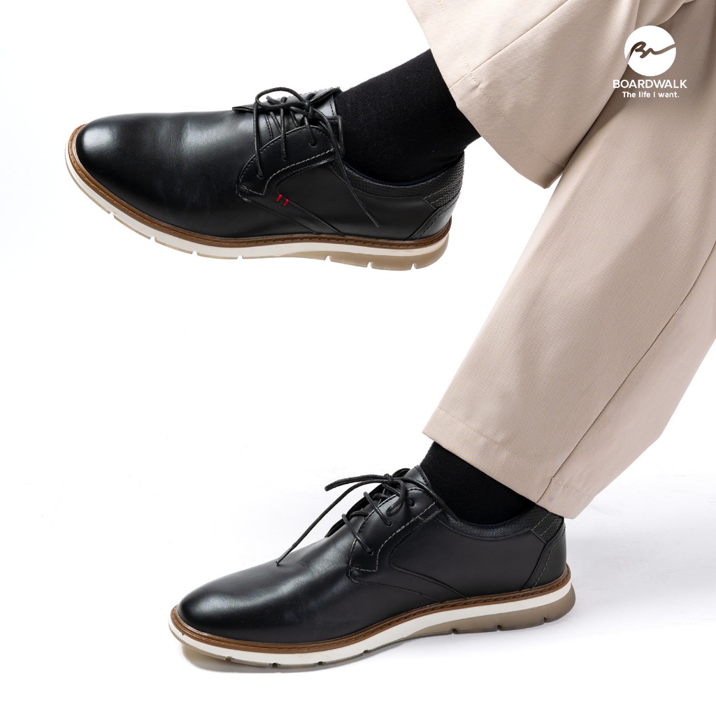Boardwalk black shoes for mens outlet