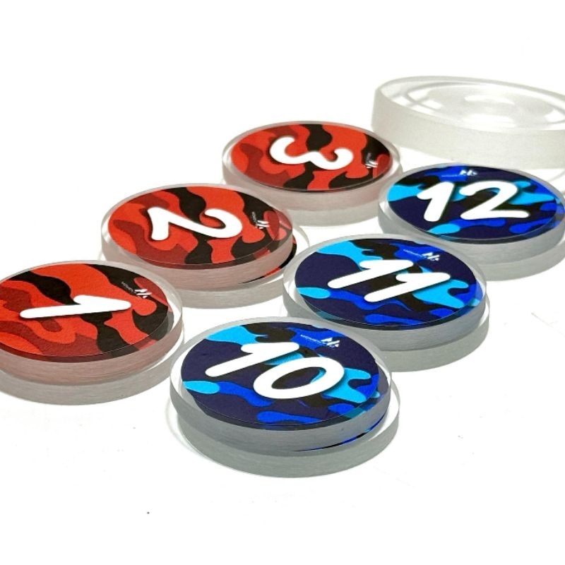 Momentum Camouflage Pool Chip With Number Premium Quality | Shopee ...