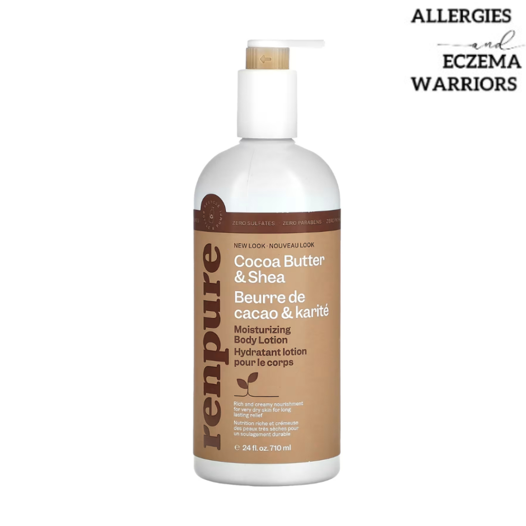 Allergies&Eczema Renpure, Moisturizing Body Lotion, Cocoa Butter
