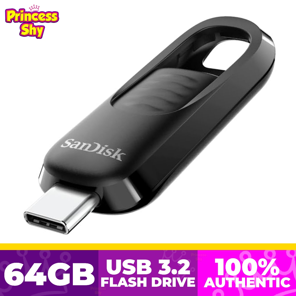 SanDisk 64GB Ultra Slider USB C 3.2 Gen 1 Flash Drive | Shopee Philippines