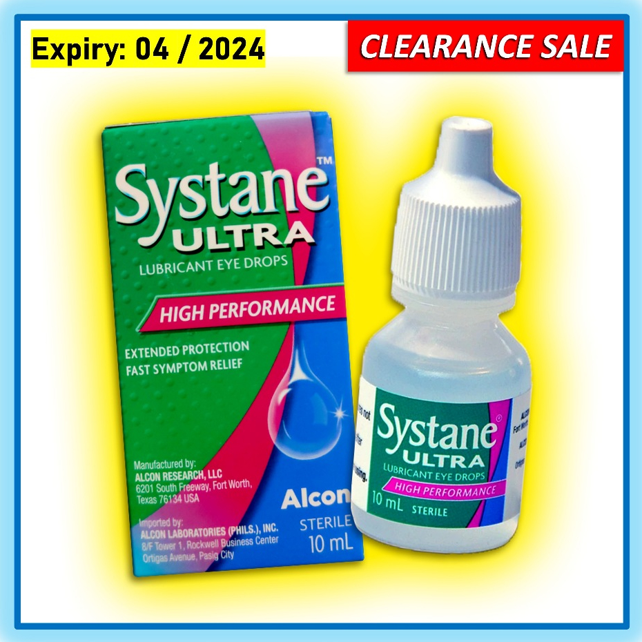 Systane Ultra Lubricant Eye Drops Solution 10 Ml By Alcon Clearance Sale Expiry 04 2024