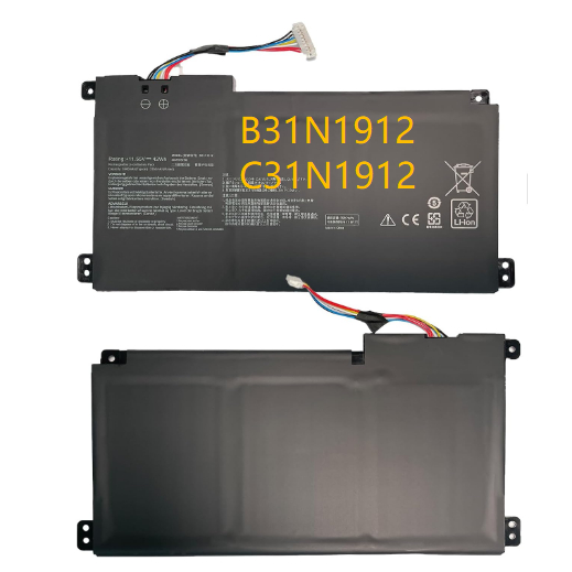 11.55V 42Wh B31N1912 C31N1912 Laptop Battery Replacement for ASUS VivoBook asus 14 E410M E410MA L410M L410MA E410KA F414MA E510MA E510KA L510MA R522MA L410MA L410MA-BV058TS L510ma-wb04 E510KA-EJ033TS