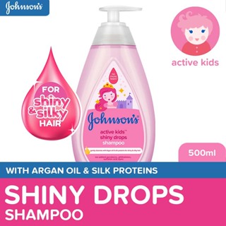 Johnson's Baby Shiny Drops Kids Shampoo 500ml (16.9 fl oz)