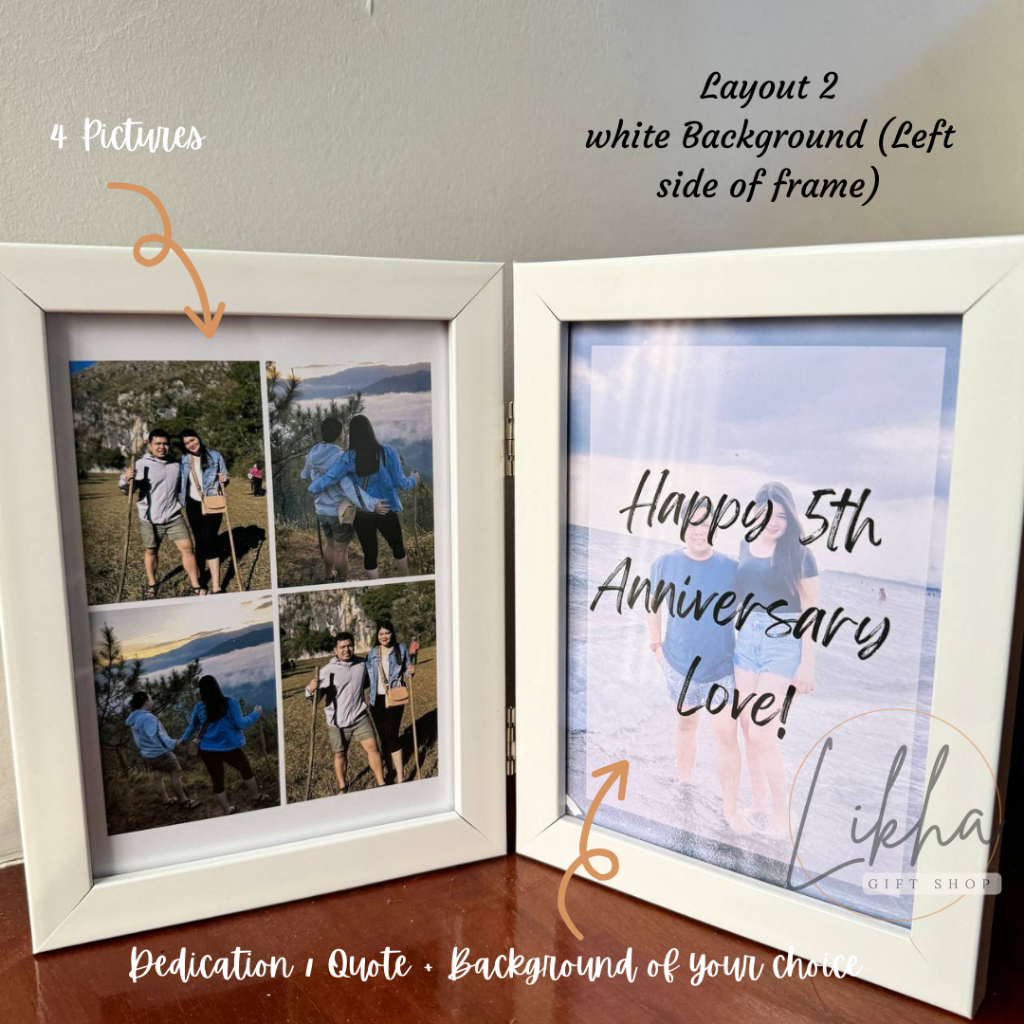 Personalized Frame with Necklace - Gift box / Gift set / Gift Package ...