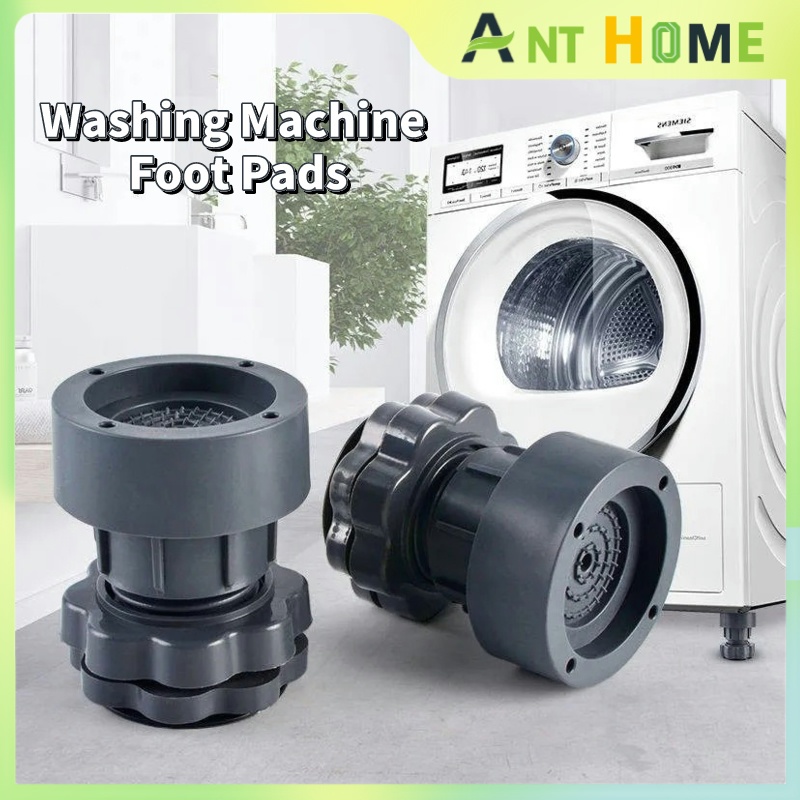 4Pcs Washing Machine Stand Adjustable Heightener Fridge Dryer Leveling ...