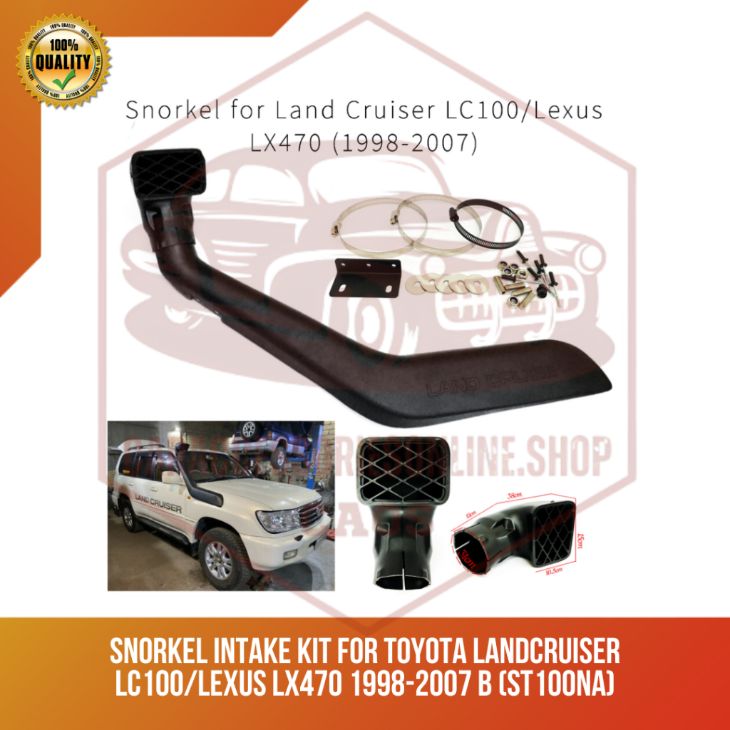 CAOS SNORKEL INTAKE KIT FOR TOYOTA LANDCRUISER LC100/LEXUS LX470 1998 ...