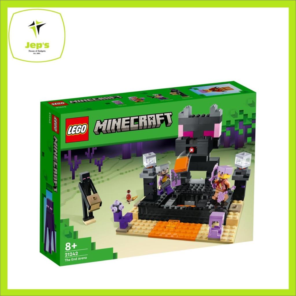 Lego Minecraft 21242 The End Arena (2023) | Shopee Philippines