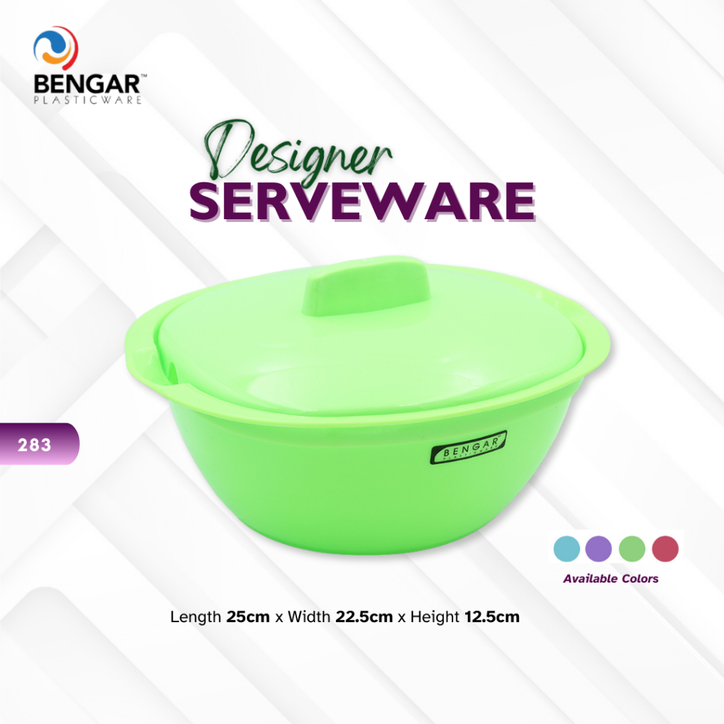 Hqc Multi-Purpose Server Ware Set Oval Plastic Container Buffet Food ...